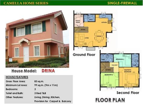 Camella Bohol: Drina House Model for Sale (Code: .